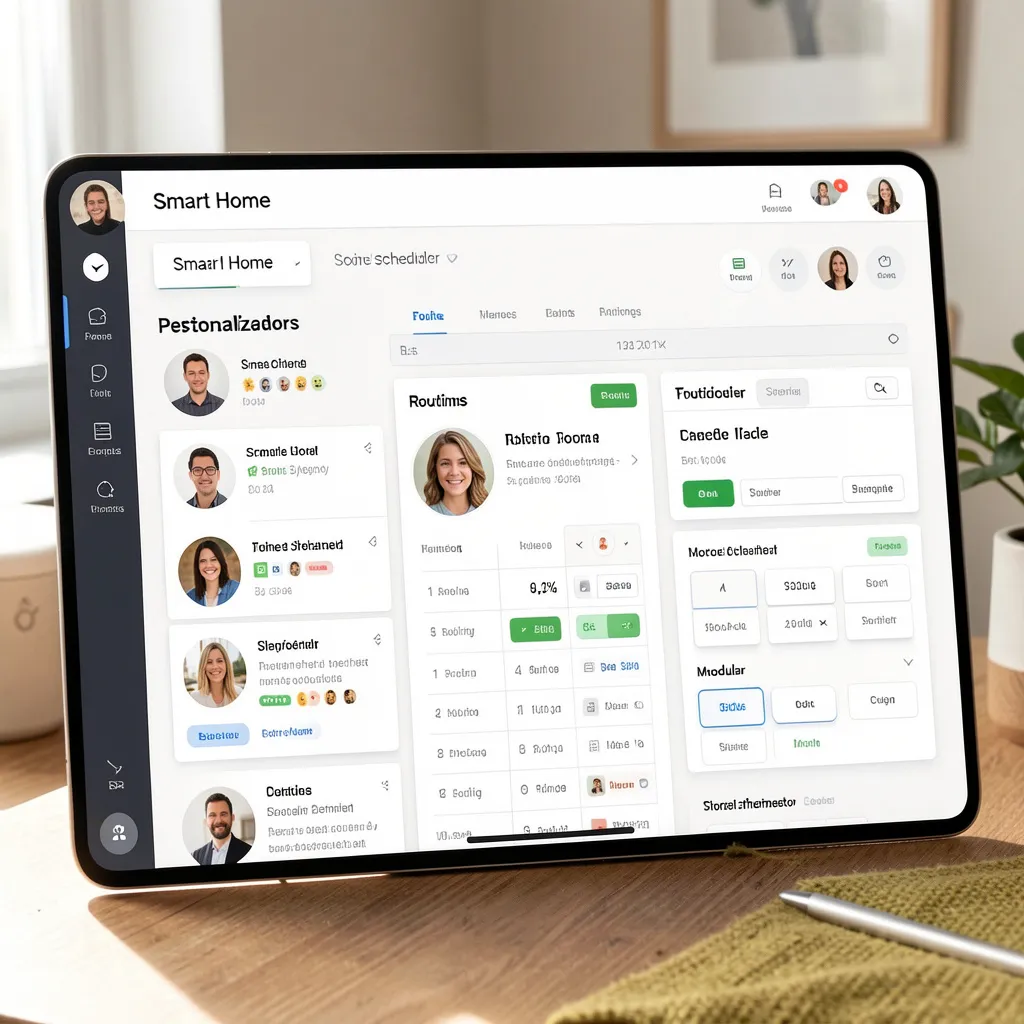 Work mode lighting scene