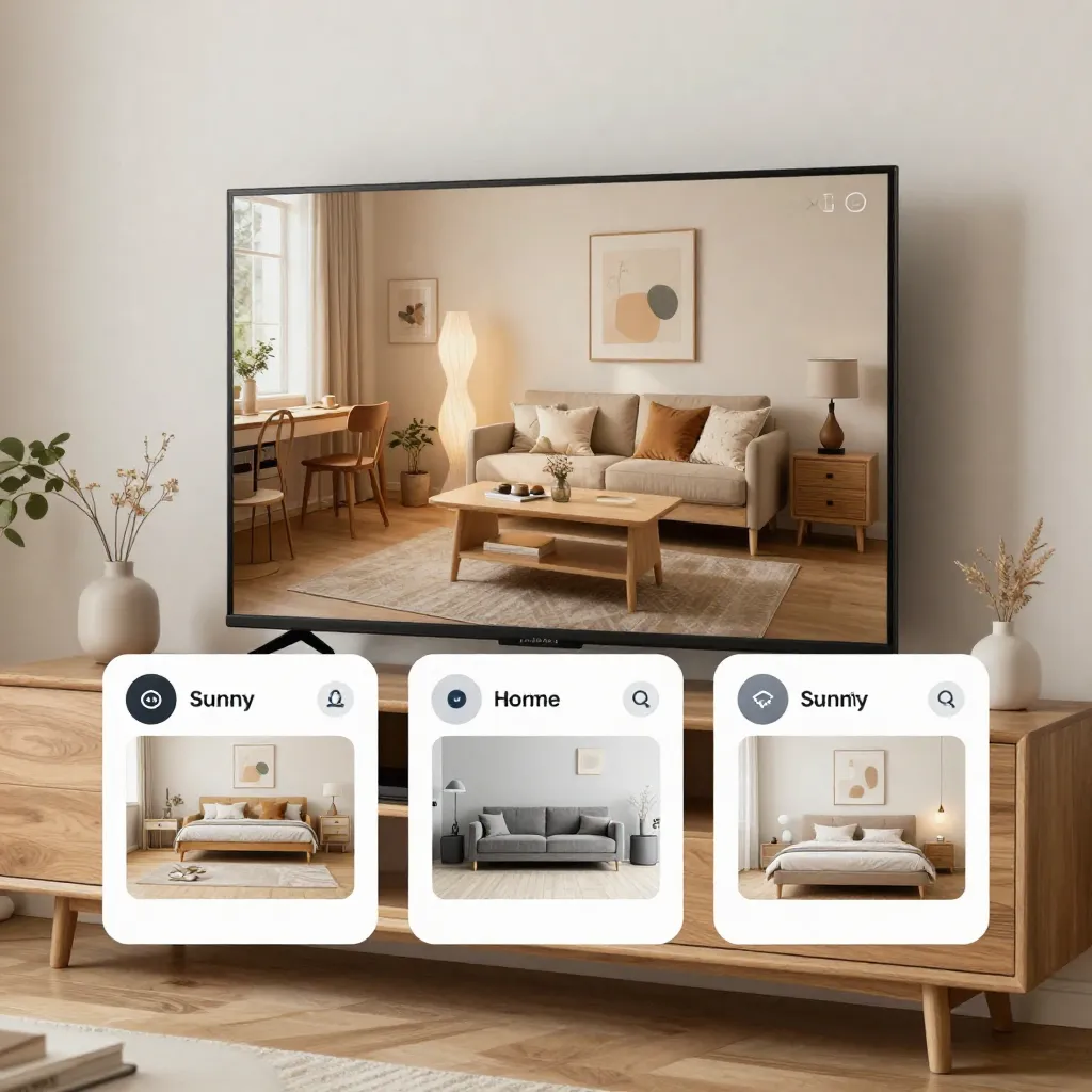 Relaxation mode with warm lighting